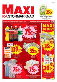 ICA Maxi reklamblad vecka 35 Sida 1