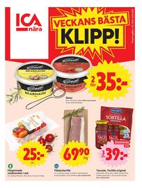ICA Nära reklamblad vecka 35 Sida 1