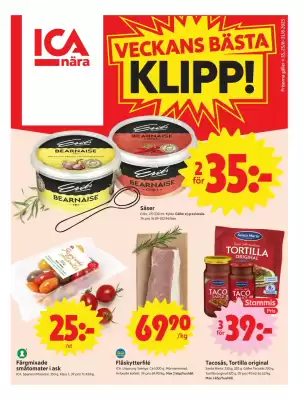 ICA Nära reklamblad (giltig till och med 31-08)