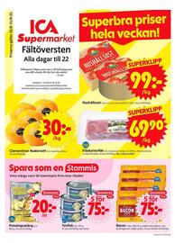 ICA Supermarket reklamblad vecka 35 Sida 1
