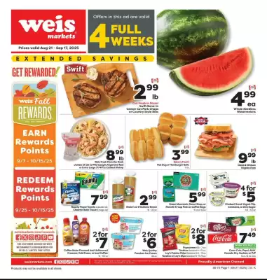 Weis Markets Weekly Ad (valid until 17-09)