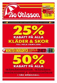 Bo Ohlsson reklamblad vecka 35 Sida 1