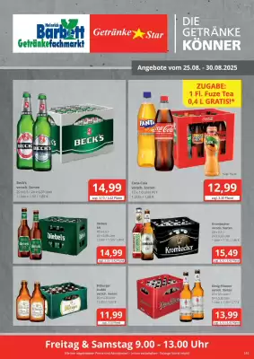 Getränke Star Prospekt (gültig bis 30-08)