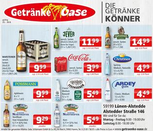 Getränke Oase Prospekt woche 35 Seite 1