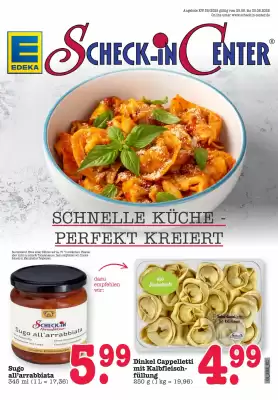 Scheck-in-Center Prospekt (gültig bis 31-08)