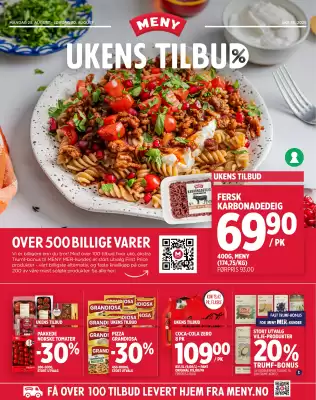 Meny Kundeavis