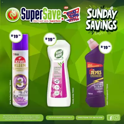 Super Save catalogue (valid until 24-08)