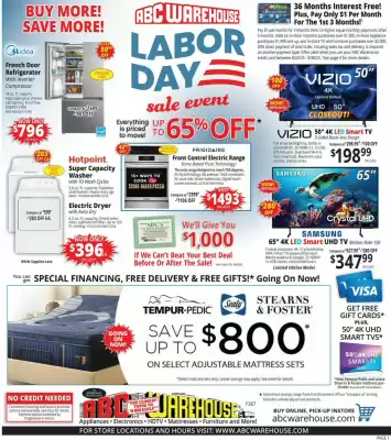 ABC Warehouse Weekly Ad (valid until 30-08)