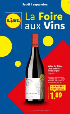 Catalogue Lidl (valable jusqu'au 4-09)