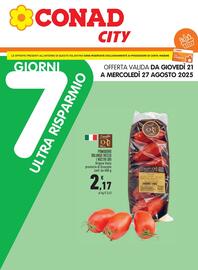 Volantino Conad City settimana 34 Pagina 1