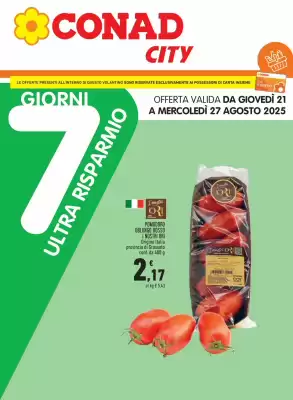 Volantino Conad City (valido fino al 27-08)