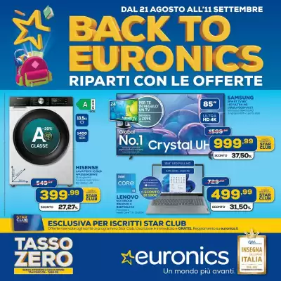 Volantino Euronics (valido fino al 11-09)