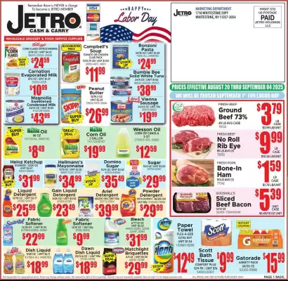 Jetro Weekly Ad (valid until 4-09)