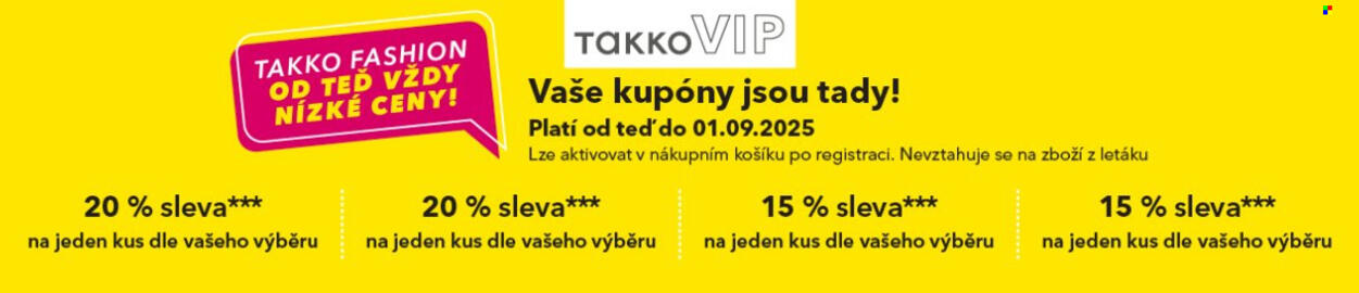 Takko leták týden 35 Strana 1