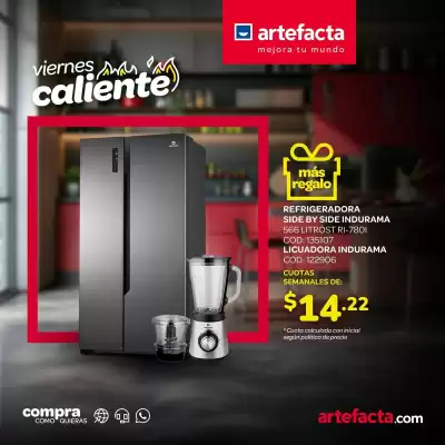 Catálogo Artefacta (válido hasta 31-08)