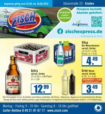 Zisch Prospekt (gültig bis 30-08)