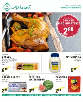 Askews Foods flyer (valid until 30-08)