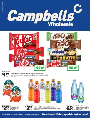 Campbells Wholesale catalogue (valid until 28-09)