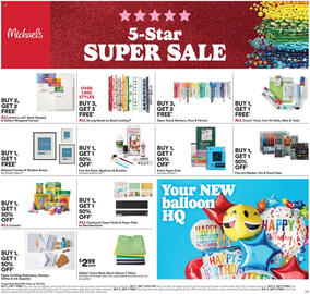 Michaels Weekly Ad week 35 Page 1