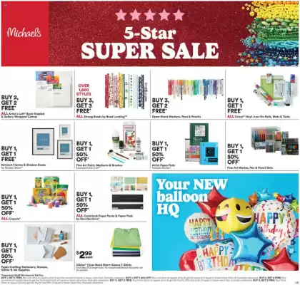 Michaels Weekly Ad (valid until 31-08)