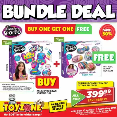Toy Zone catalogue (valid until 7-09)