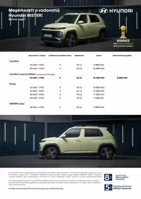 Hyundai akciós újság (érvényes eddig: 22-08)