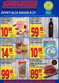 Supergrossen reklamblad vecka 35 Sida 1