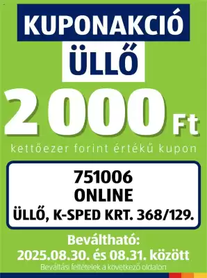 ALDI akciós újság (érvényes eddig: 31-08)