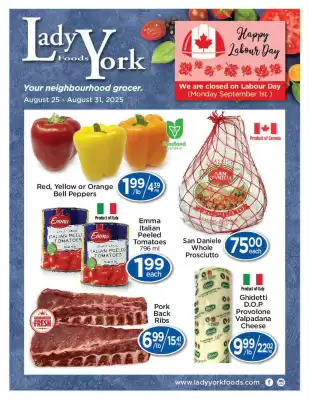 Lady York flyer (valid until 31-08)