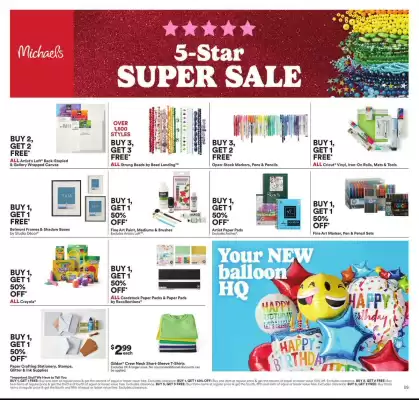 Michaels Weekly Ad