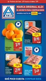 Folleto ALDI semana 36 Página 1