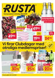 Rusta reklamblad vecka 35 Sida 1