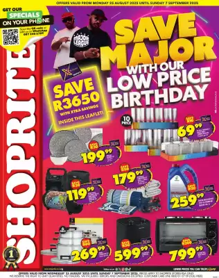 Shoprite catalogue (valid until 7-09)