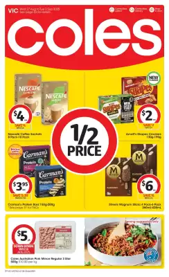 Coles catalogue