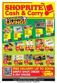 Shoprite catalogue Page 1