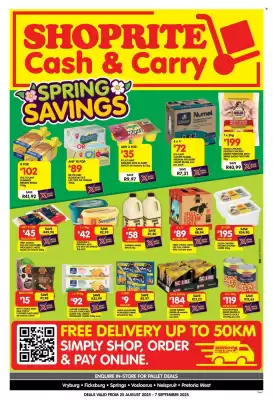 Shoprite catalogue (valid until 7-09)