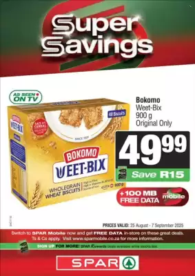 Spar catalogue (valid until 7-09)