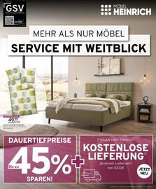 Möbel Heinrich Prospekt Seite 1