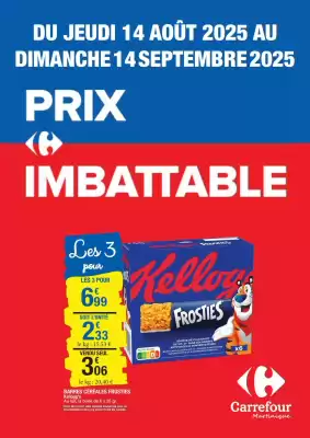 Catalogue Carrefour (valable jusqu'au 14-09)