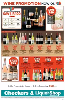 Checkers Liquor Shop catalogue (valid until 7-09)