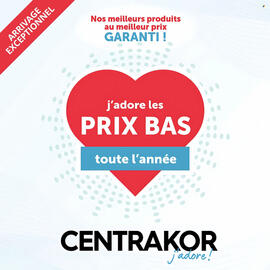 Catalogue Centrakor semaine 35 page 1