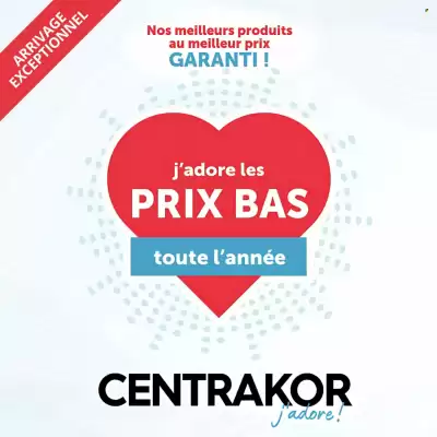 Catalogue Centrakor (valable jusqu'au 1-09)