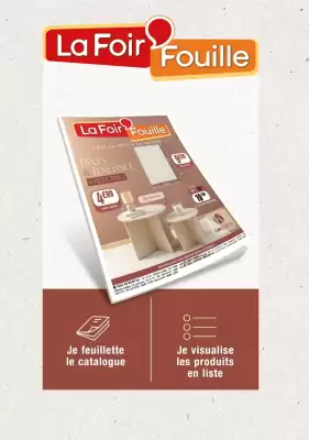 Catalogue La Foir'Fouille (valable jusqu'au 31-08)