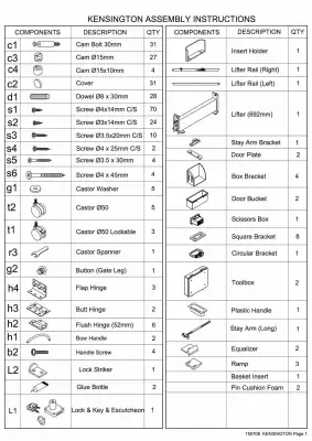 Horn Furniture catalogue (valid until 8-09)