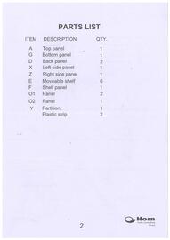 Horn Furniture catalogue Page 3