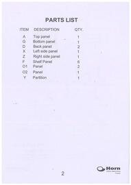 Horn Furniture catalogue Page 3