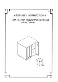 Horn Furniture catalogue Page 1