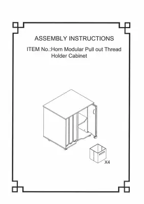 Horn Furniture catalogue (valid until 8-09)