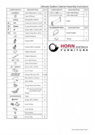Horn Furniture catalogue Page 1