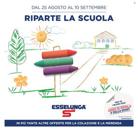 Volantino Esselunga | Scuola e Colazione Pagina 1